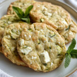 Cookies salés courgette râpée et chèvre