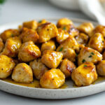 Bouchées de poulet à la moutarde et au miel