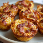 Bouchées au lardons et comté