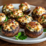 Champignons farcis au Boursin ail & fines herbes