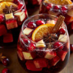 Sangria de Noël aux épices et fruits d’hiver
