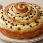 Chinois à la Crème Pâtissière Vanillée & aux Pépites de Chocolat