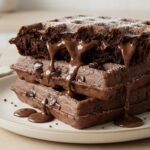 Gaufres façon brownie