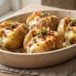 Pommes de terre farcies au fromage