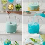 Punch bleu lagon (coco – ananas – citron vert