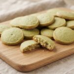 Biscuits sablés au thé matcha