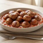 Boulettes de viande sauce tomate
