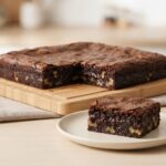 Brownie fondant aux noix
