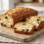 Cake salé olives-feta au petit-déj sucré-salé