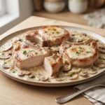 Côtes de porc aux champignons
