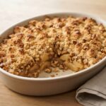Crumble aux pommes et noix