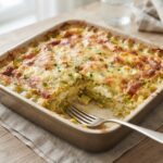 Gratin de poireaux au chèvre