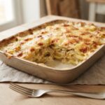 Gratin de pommes de terre aux oignons