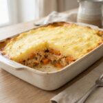 Parmentier de lapin aux carottes