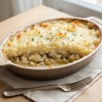 Parmentier de morue à l’huile d’olive
