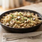 Poêlée de quinoa aux champignons