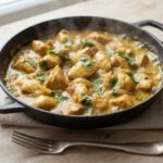 Poulet au curry coco