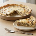 Quiche champignons-comté