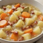 Ragoût du pauvre aux lardons pommes de terre et Carottes