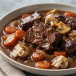 Recette de Joue de Bœuf aux Champignons