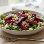 Salade de betteraves et chèvre