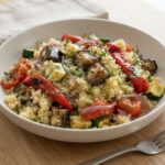 Salade de couscous aux légumes grillés