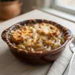 Soupe à l’oignon gratinée