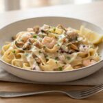 Tagliatelles aux fruits de mer