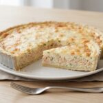 Tarte salée thon-moutarde