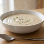Velouté de champignons à la crème