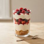 Verrine mascarpone-fruits rouges