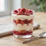 Verrine tiramisu aux fruits rouges